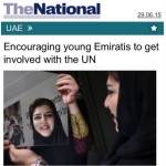 Encouraging young Emiratis to get involved with the UN